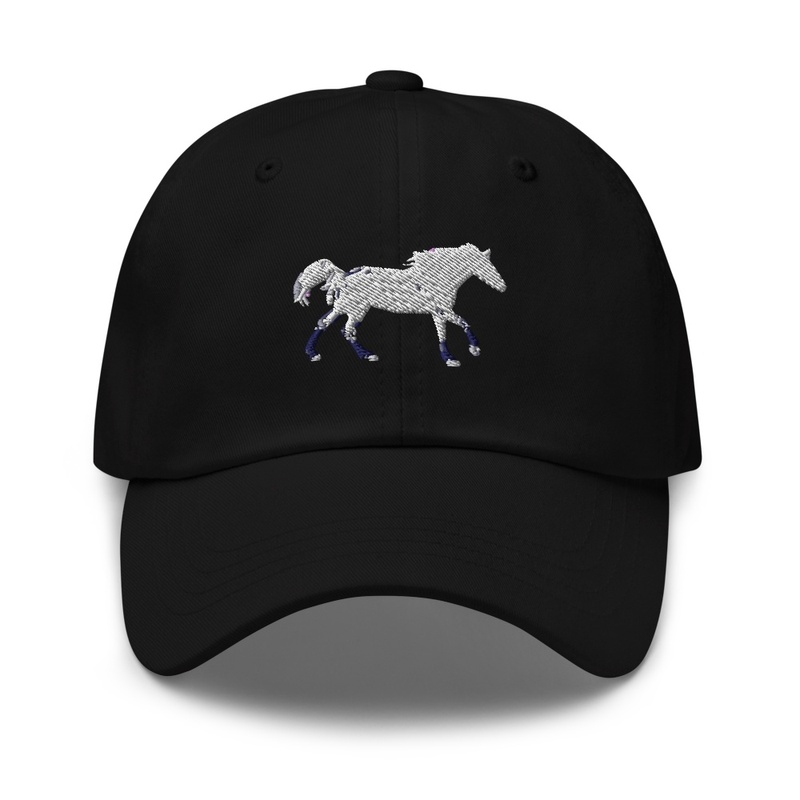 Elegant White Stallion Cap - Limited Edi