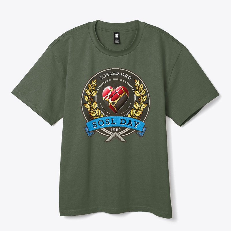 SOSL day heavy tee in full color