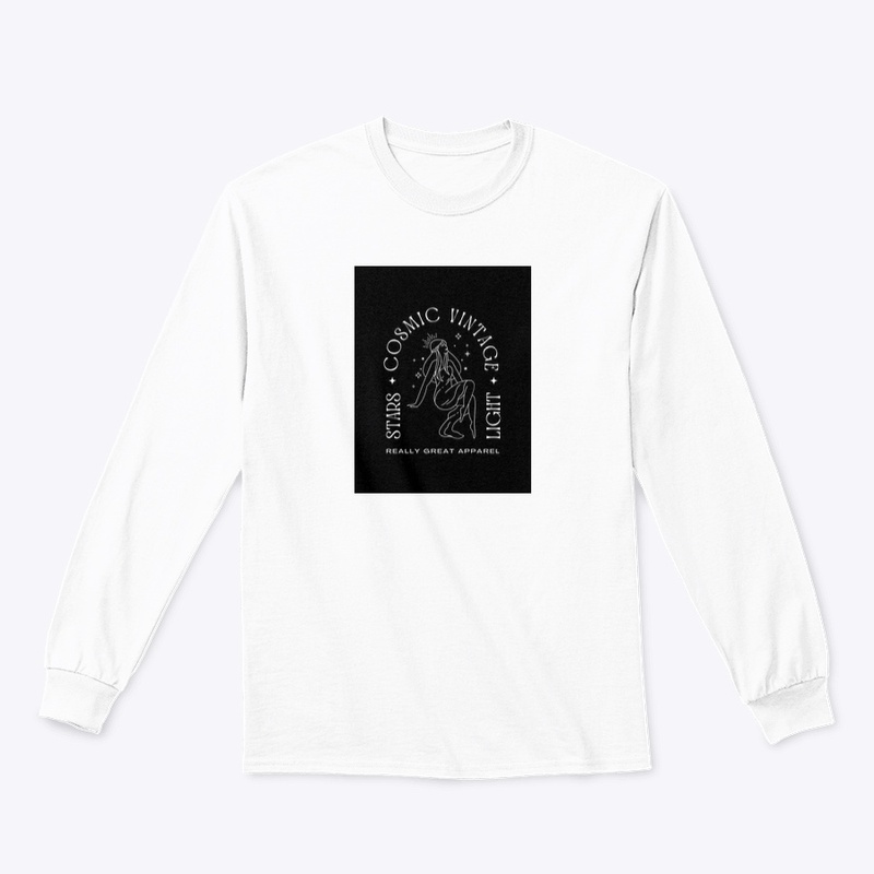 Minimalist Vintage Cosmic Girl T-shirt 