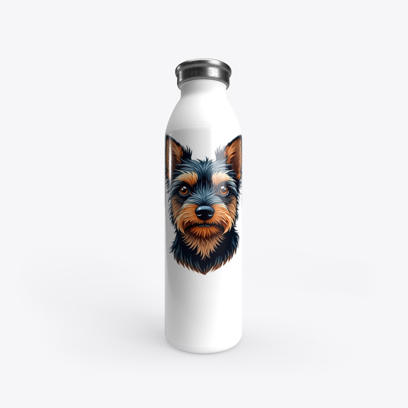 Beautiful Yorkshire Terrier Illustration
