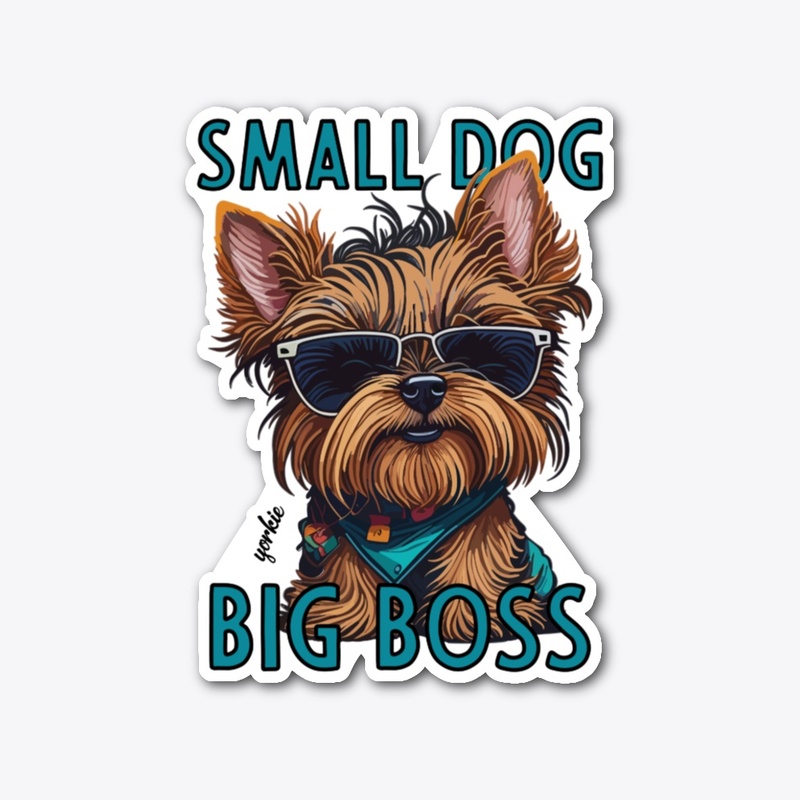 Small Dog, Big Boss Attitude