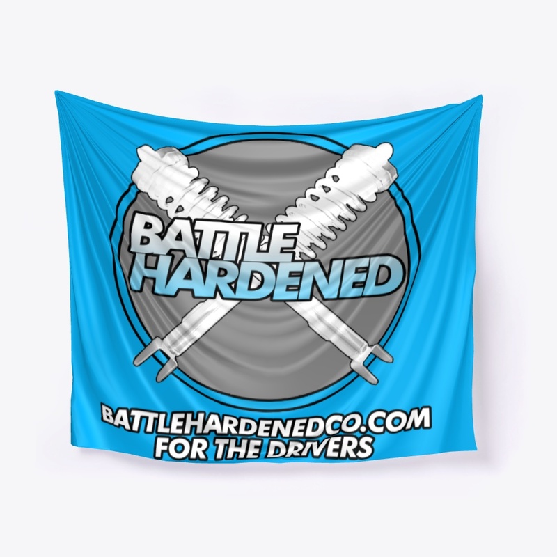 BATTLE HARDENED LOGO FLAG