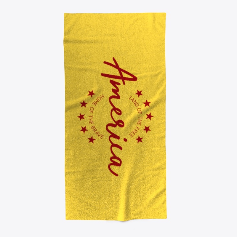 " America "  FREE AND BRAVE