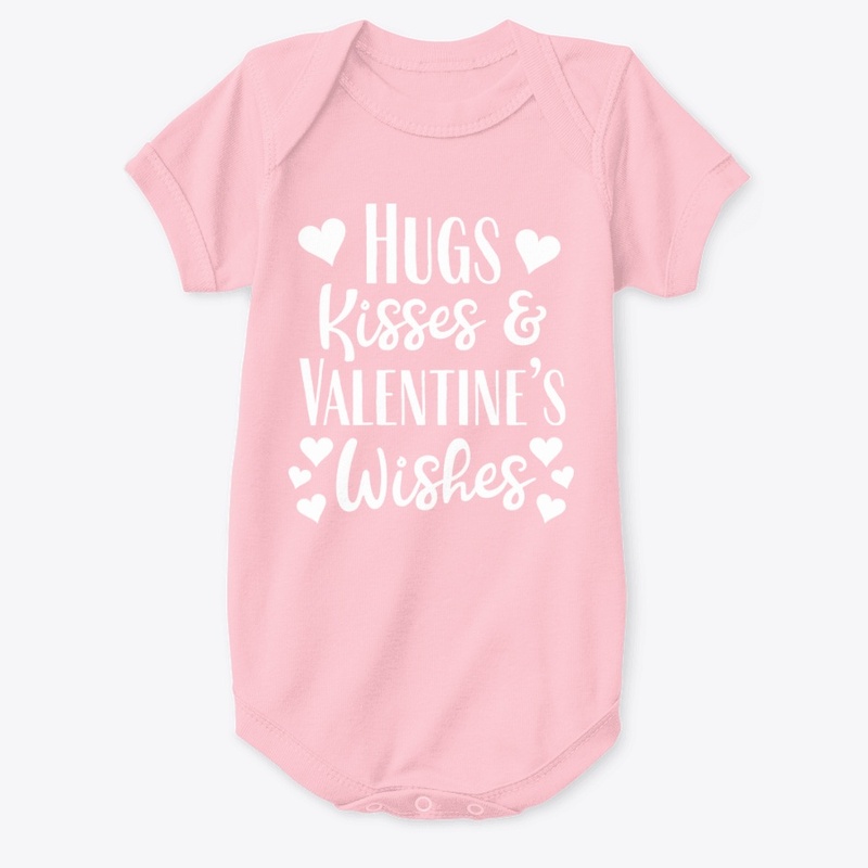 Hugs Kisses and Valentine's Wishes