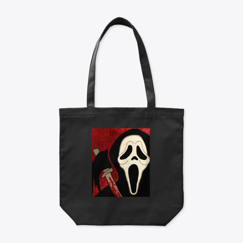 Ghostface Scream Portrait Painting