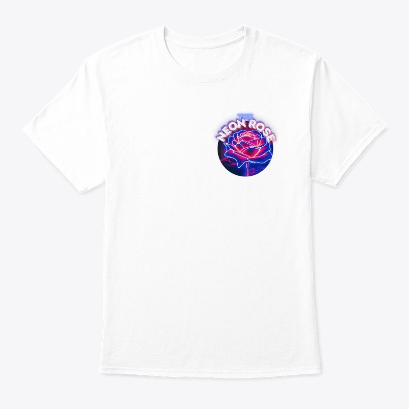 Electric Elegance: The Neon Rose 