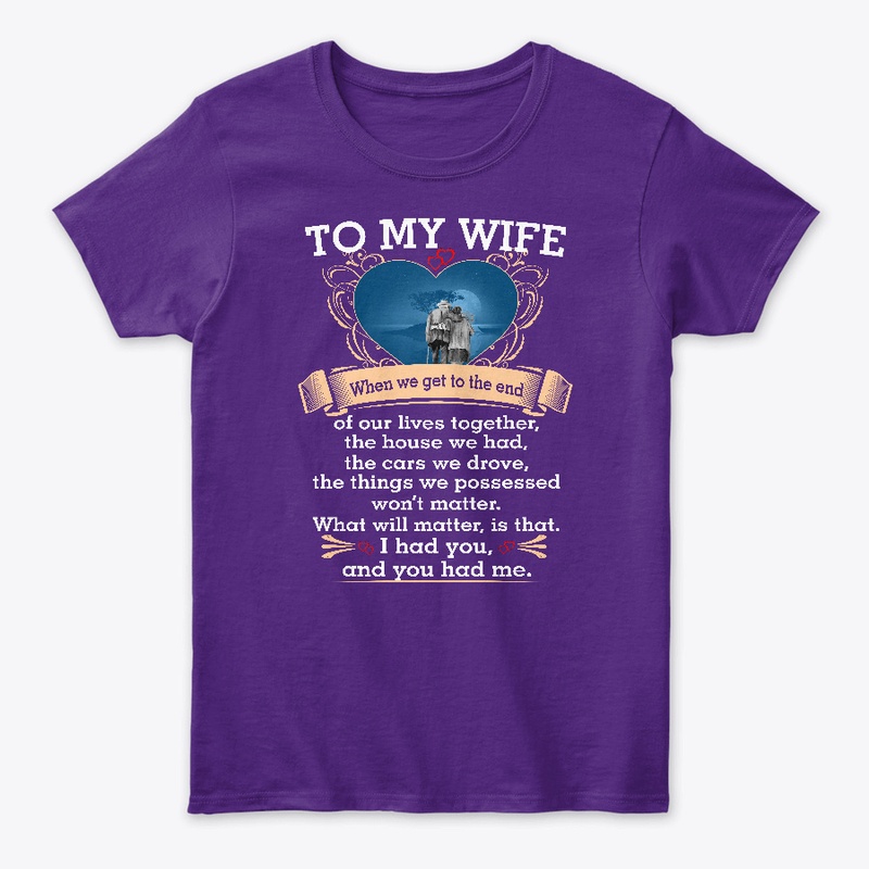 To my wife