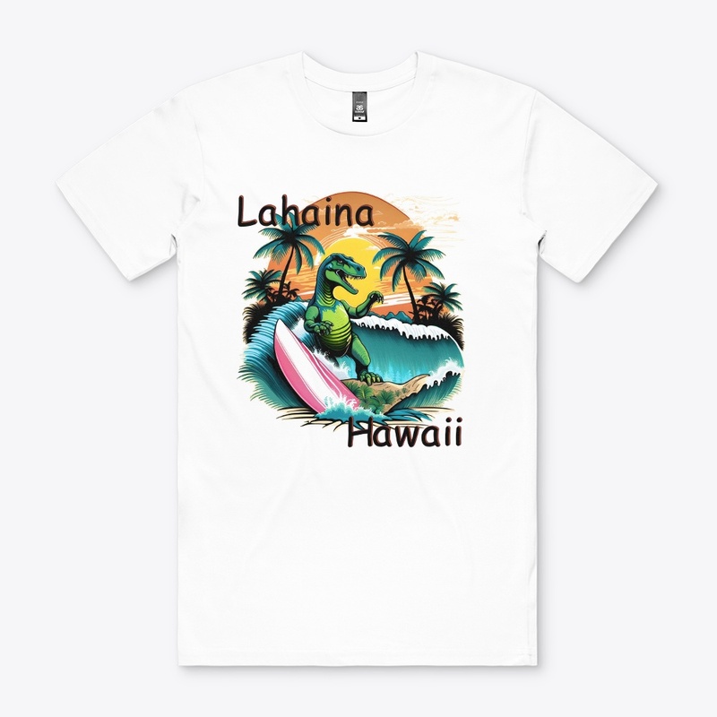 Surfing Dino Lahaina