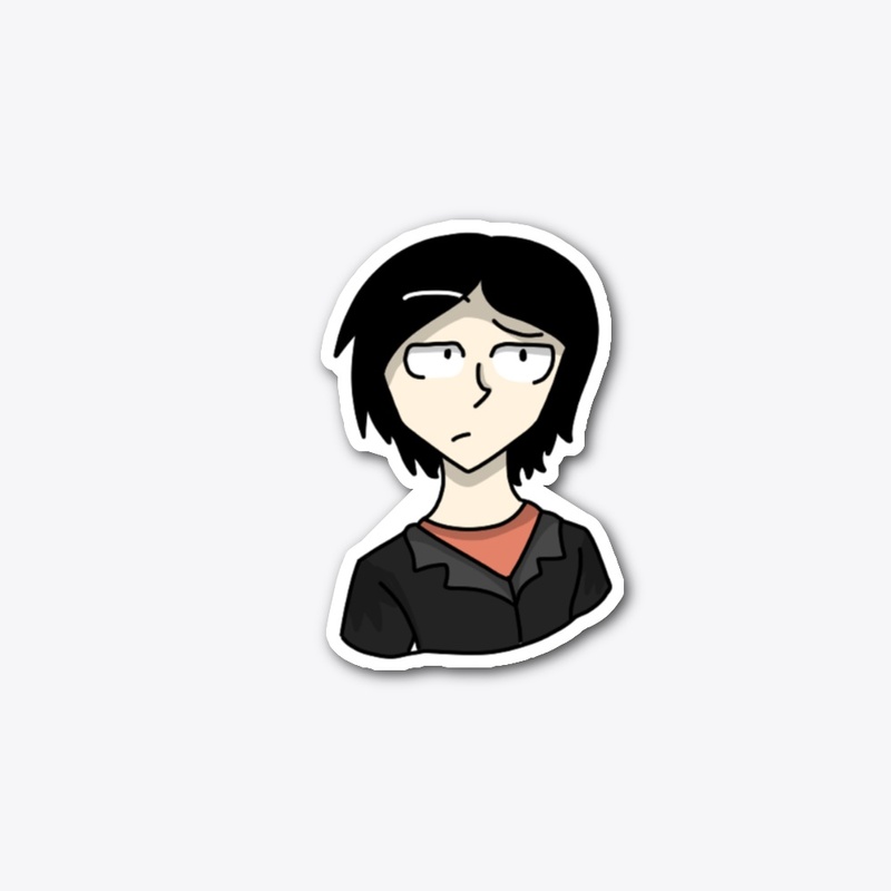 Unnamed Announcer Concerned Sticker
