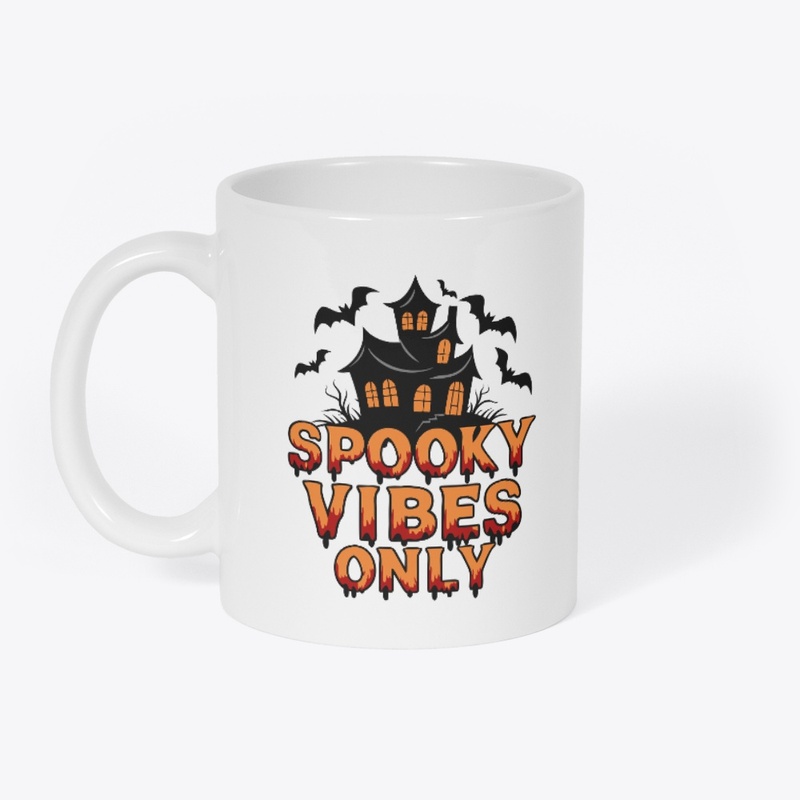Spooky Vibes Only T-shirt Design