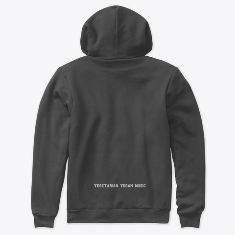 Undrop Dark Grey Heather T-Shirt Back