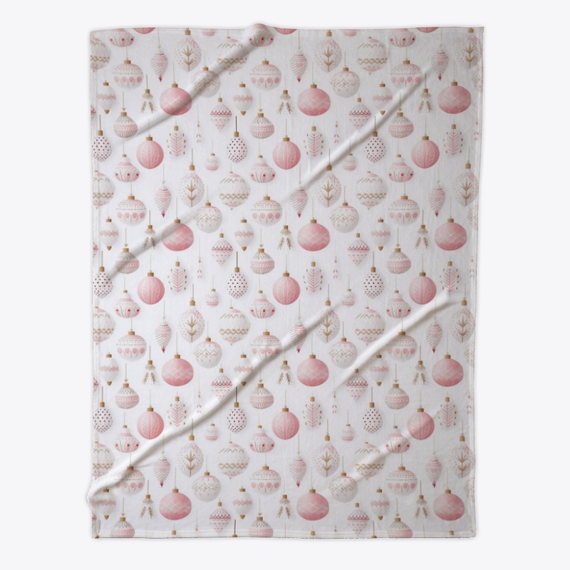 Trendy Pink Christmas Pattern Vibes
