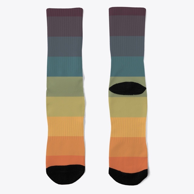 Classic Colorful Retro Stripes