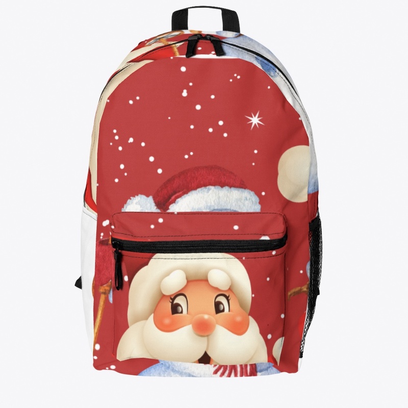Santa Snowman Christmas
