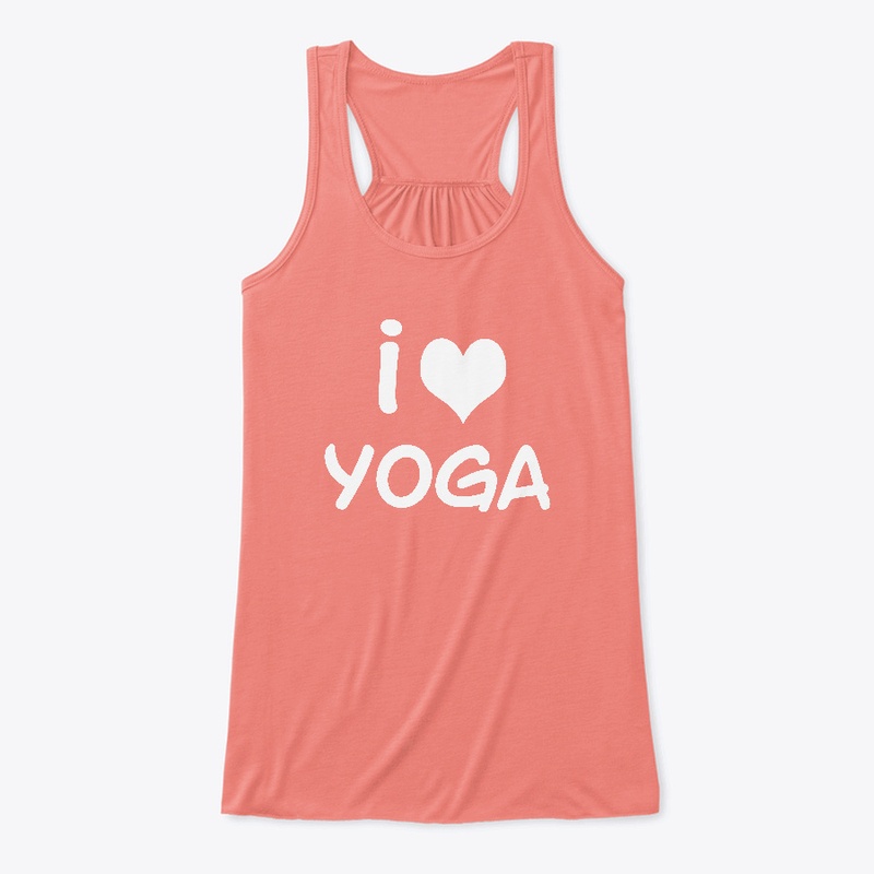 i love yoga tanktop - yoga shirt