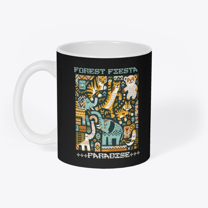 Cute Animal Forest Fiesta Paradise Merch
