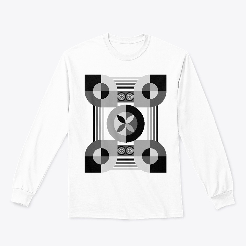 Tribal Geometric design monochromatic
