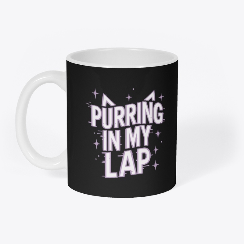 Purring in My Lap Cozy Cat Gift