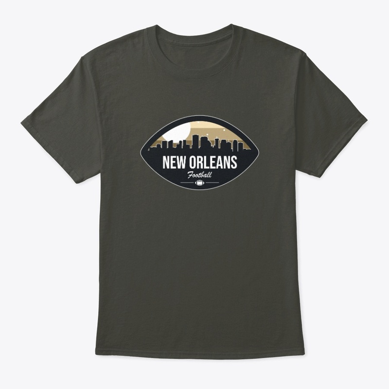New Orleans Football Skyline Badge