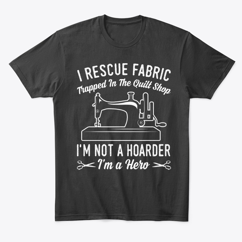 Funny Sewing Gift, Rescue Fabric Trapped