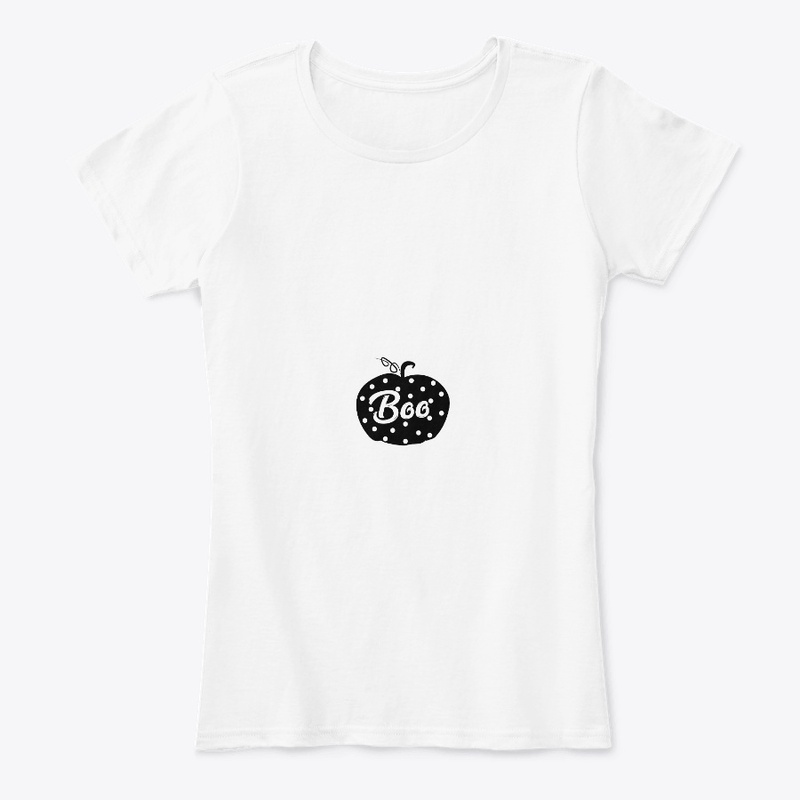Halloween boo pumpkin t shirt