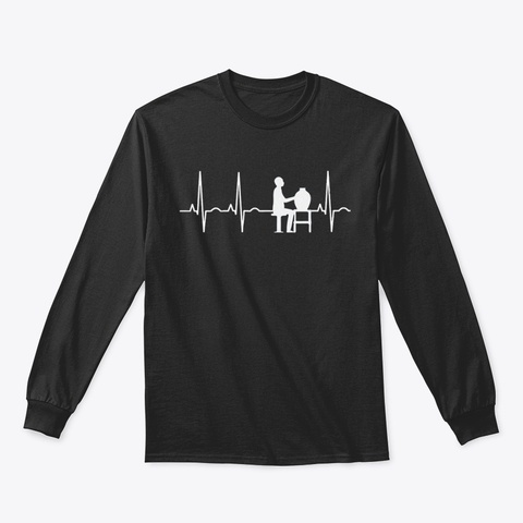 My Roots Sticker Black T-Shirt Front