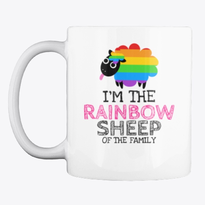 I'm the rainbow sheep of the family