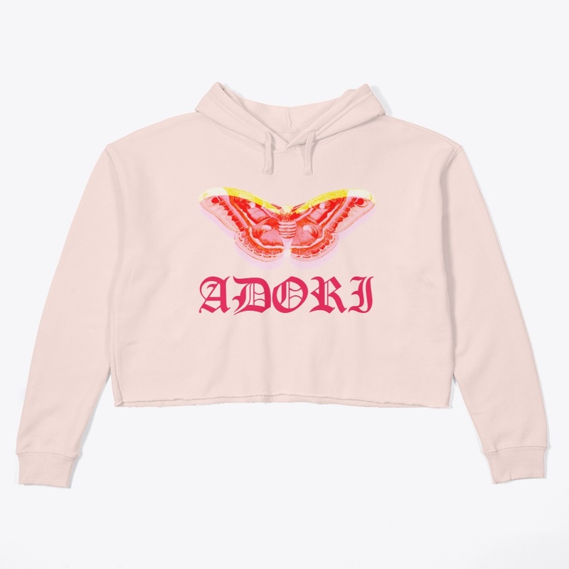 Womens Adori Cropped Top Hoodie
