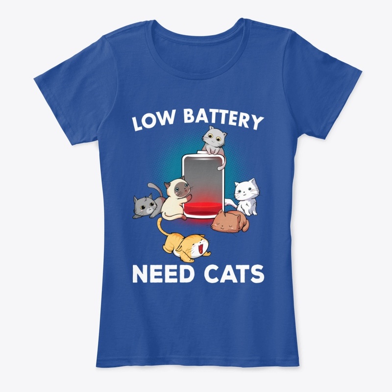 Low Battery Need Cats Funny Cat Shirt