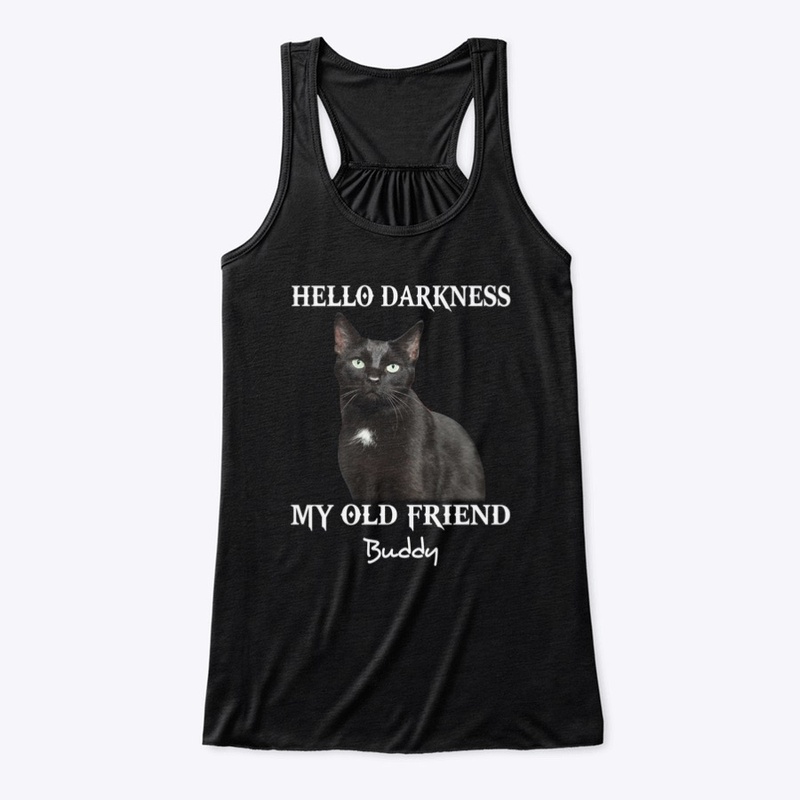 Black Cat Hello Darkness My Old Friend