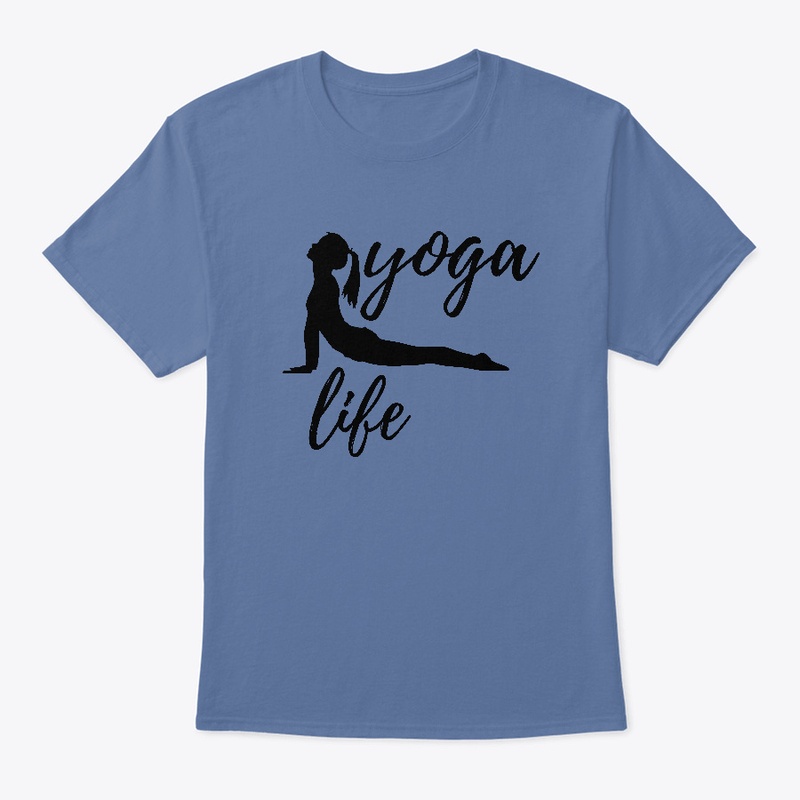 Yoga Life Black Letters 