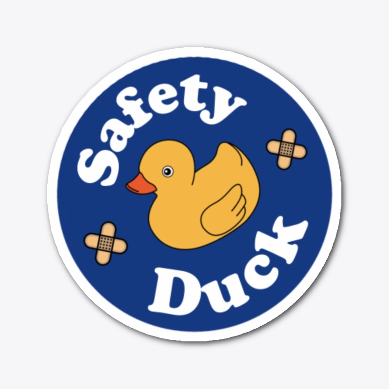 Safety Duck Sticker