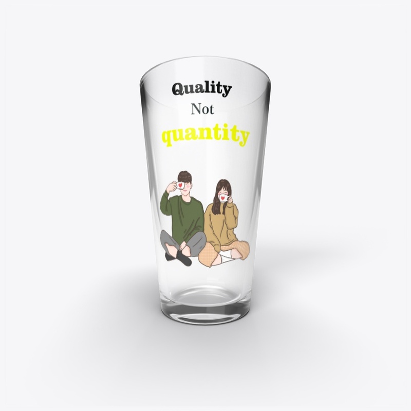 quality not quantity