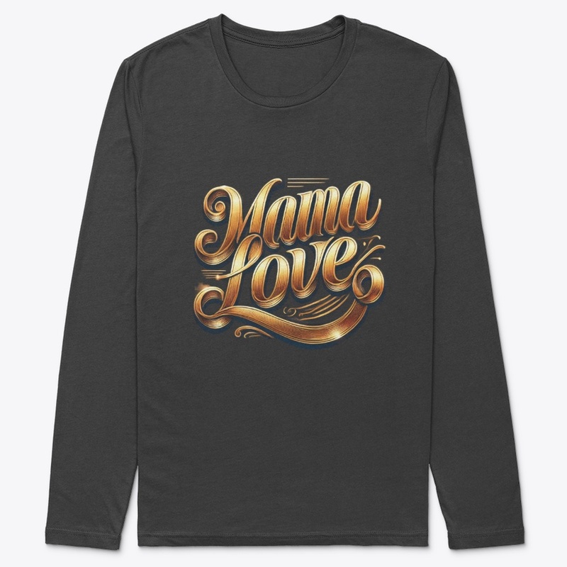 Mama Love Luxury Gold Tee ✨