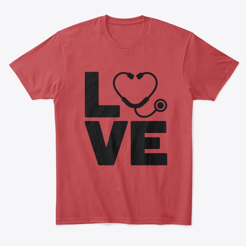 Love Stethoscope Graphic
