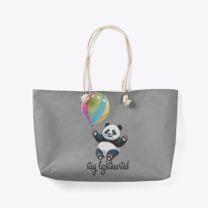 Panda; Stay lighthearted