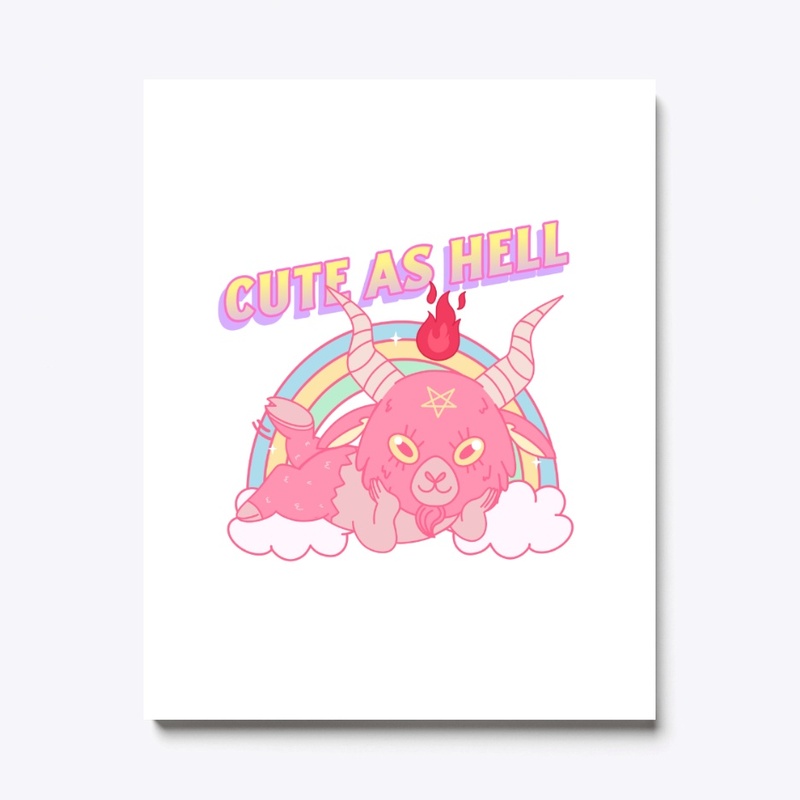 Cute As Hell Unicorn 