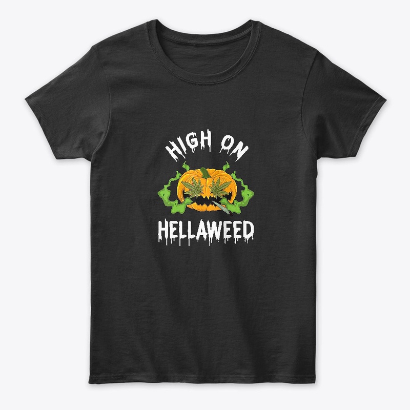 High On HellaWeed Cannabis T-Shirt 