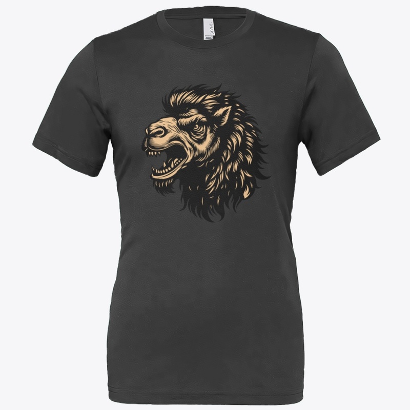 Intense Camel Illustration