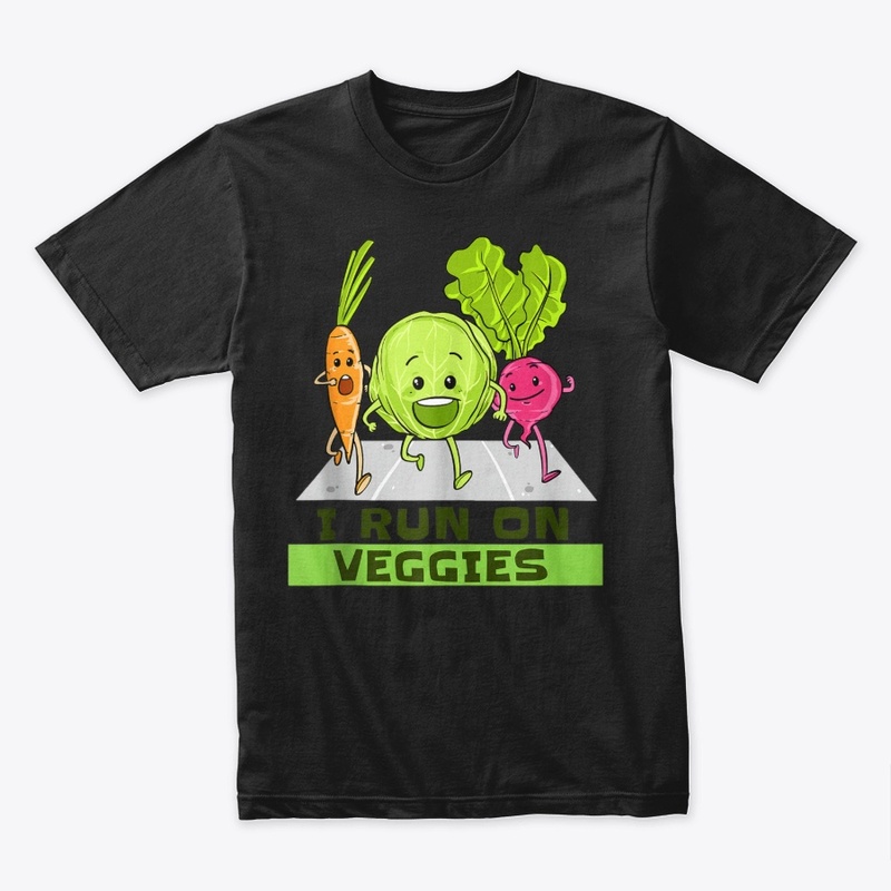 Vegan Runner Vegetarian Running Gift