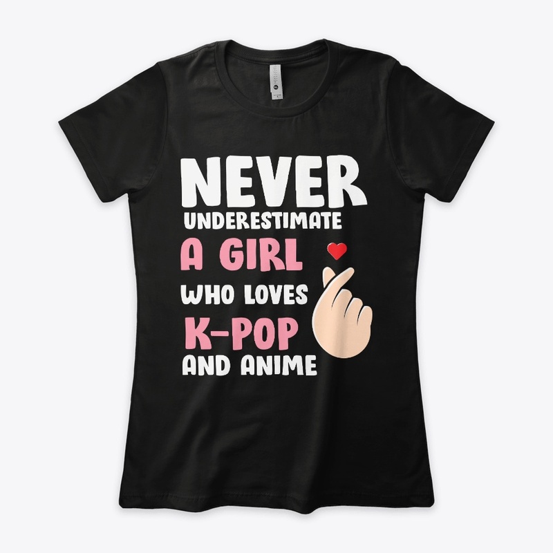 Girl who loves k-pop and anime