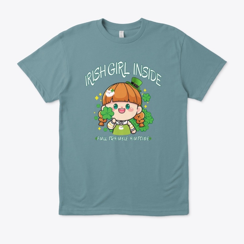Irish girl,full trouble -S.Patrick day