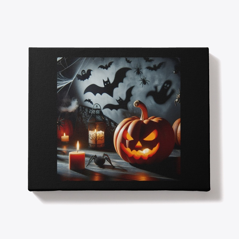 Spooky Halloween Night Eerie Design