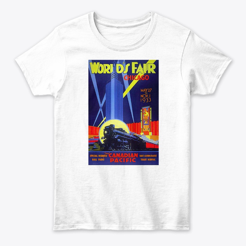 Vintage 1933 Chicago World's Fair Poster