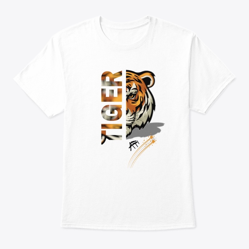 Tiger T-shirt design 