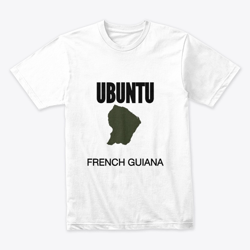UBUNTU - FRENCH GUIANA (WHT)