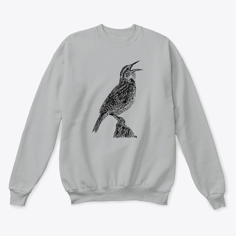 Singing Western Meadowlark Birdwatching