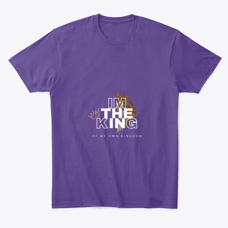 Black And White Modern The King T Shirt