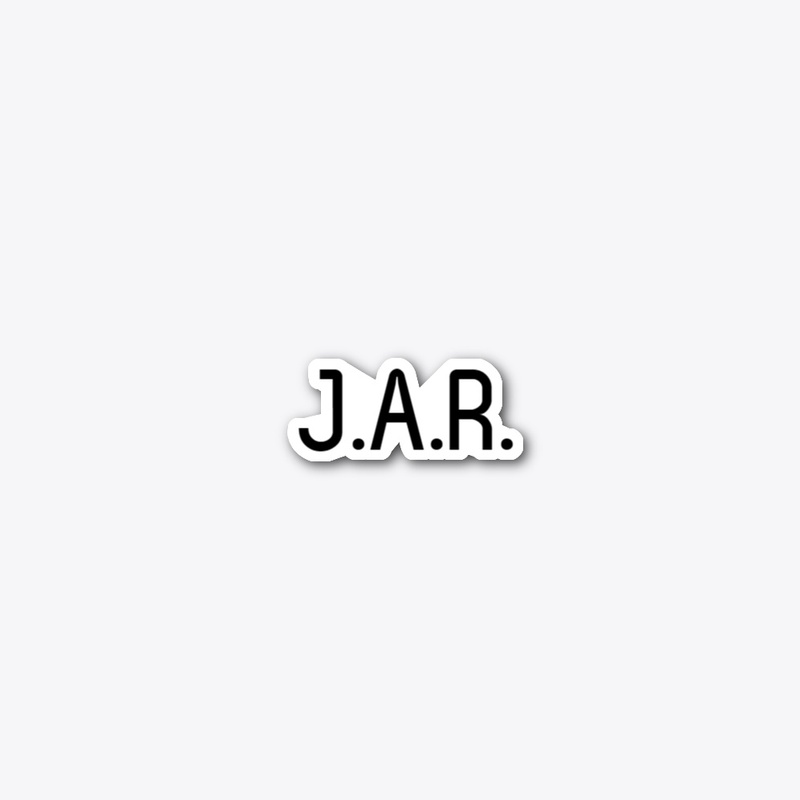 J.A.R Sticker 