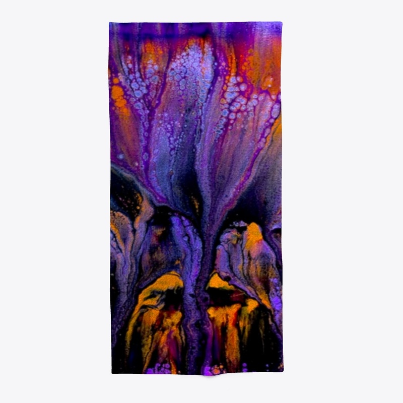 Vivid Abstract Flowers